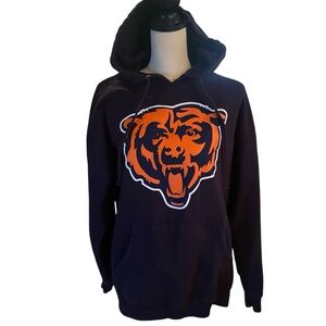 Chicago Bear Navy Blue Pullover Hoodie